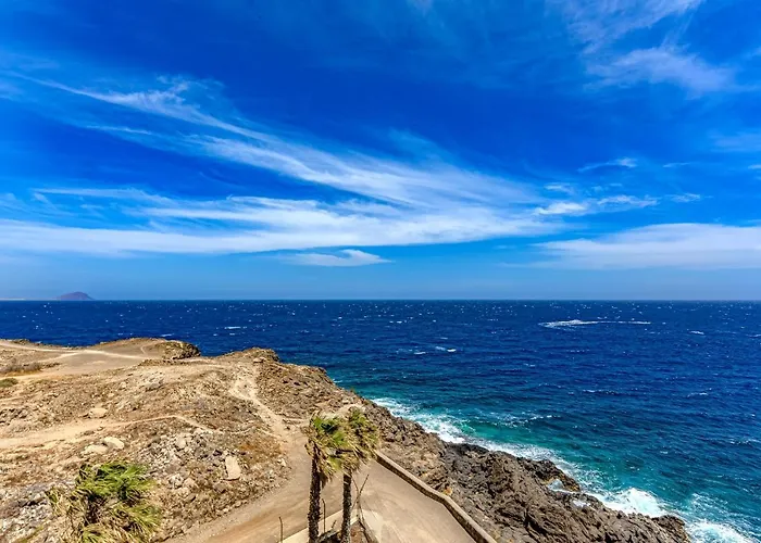 Atlantic 2 In Front Of The Ocean, Espectacular View, Pool And Wifi Apartament Costa Del Silencio